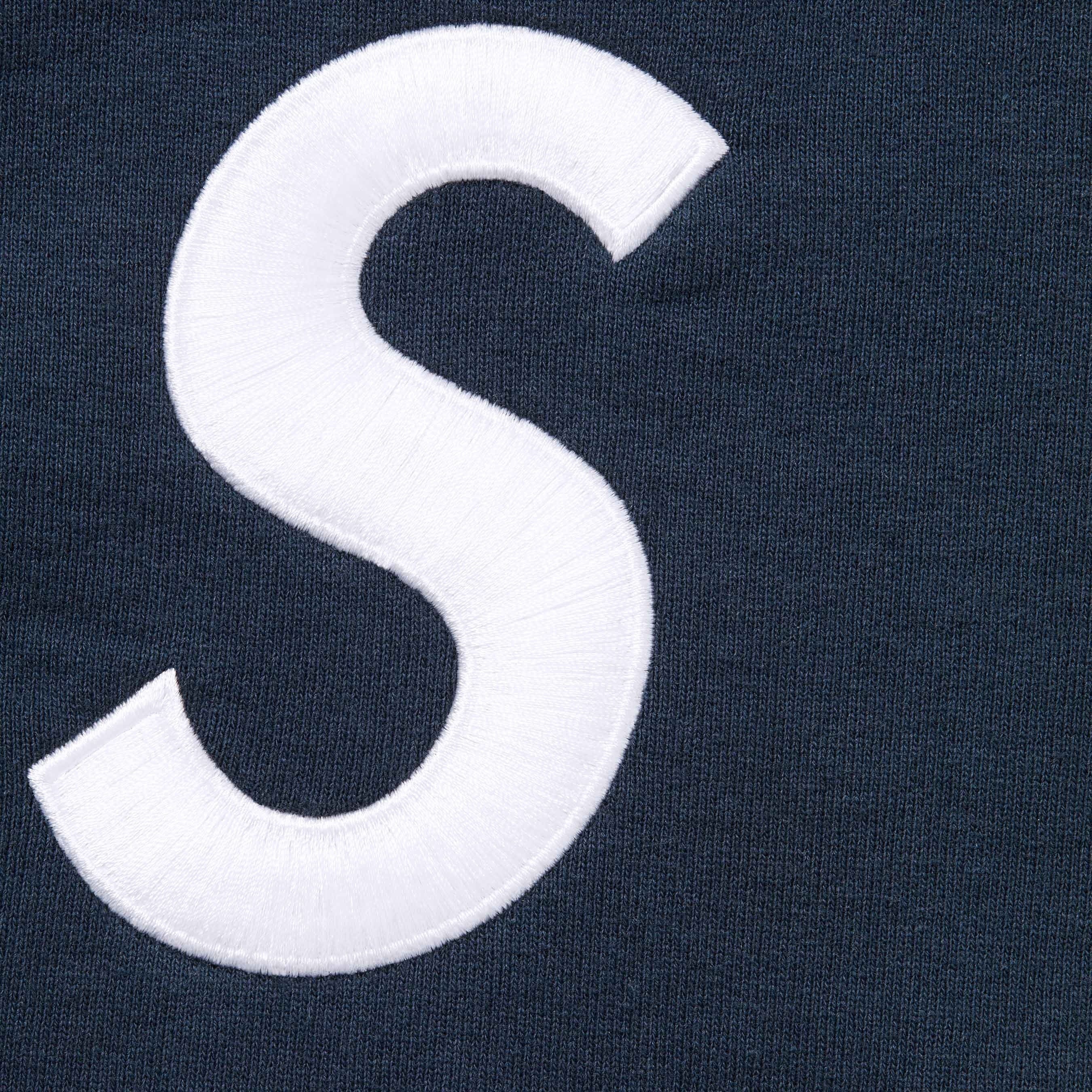 S Logo Zip Up Hooded Sweatshirt view 9